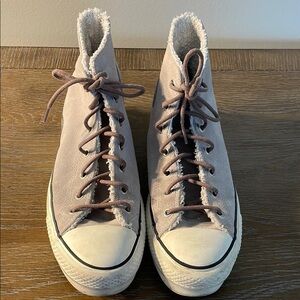 Converse High-Top Suede Sneakers